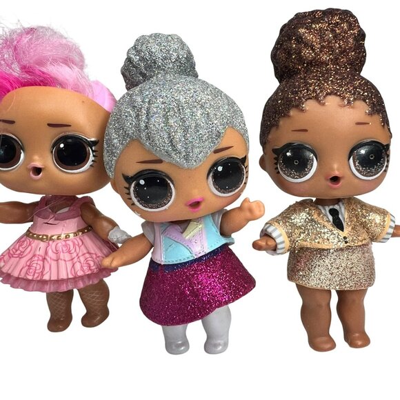 LOL Surprise Glitter Dolls Bundle Lot Of 3 - Picture 3 of 5